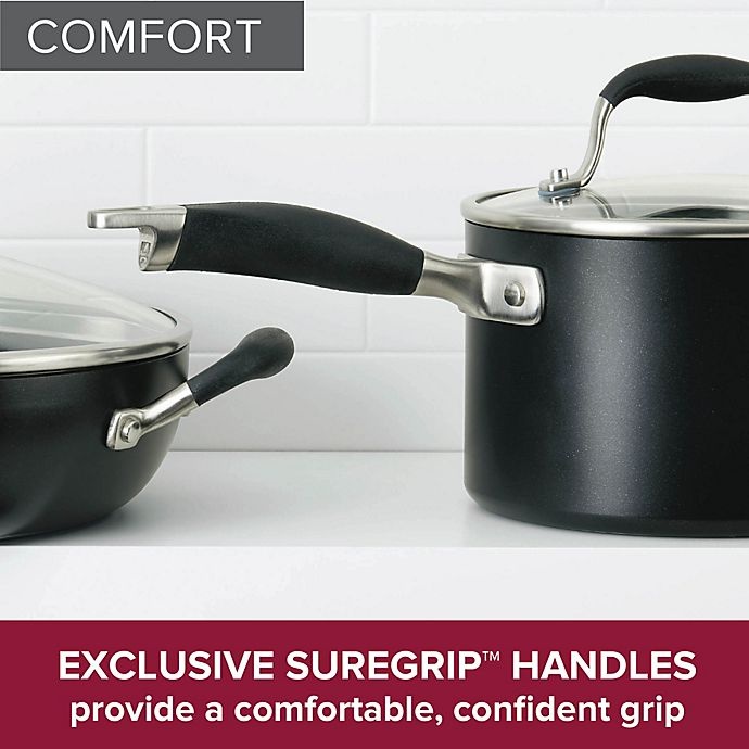 slide 3 of 6, Anolon Advanced Home Hard-Anodized Nonstick Skillet - Onyx, 10.25 in