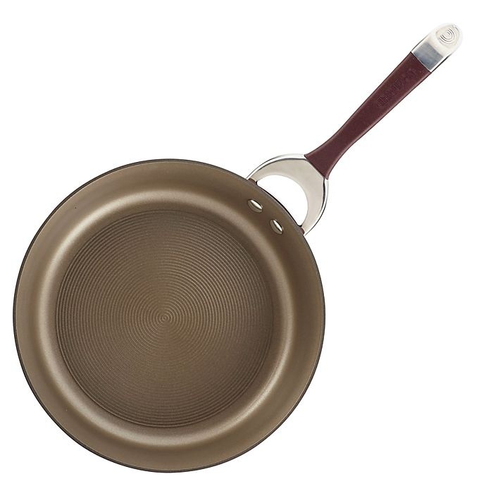 slide 7 of 8, Circulon Symmetry Nonstick Hard-Anodized Skillet Set - Merlot, 2 ct