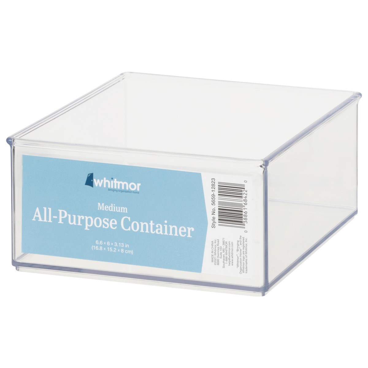 slide 8 of 9, Whitmor All-Purpose Container Medium 1 ea, 1 ct