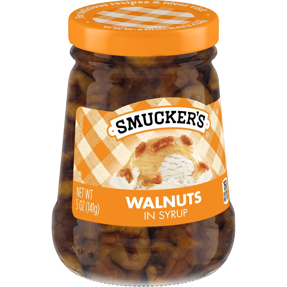 slide 2 of 9, Smucker's Walnuts in Syrup Spoonable Topping, 5 oz