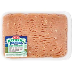 H-E-B Natural Ground Chicken Breast, 97% Lean