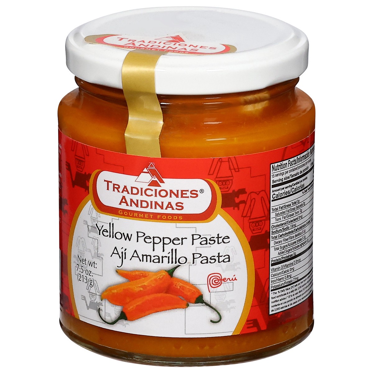 slide 10 of 14, Tradiciones Andinas Yellow Pepper Paste 7.5 oz, 7.5 oz