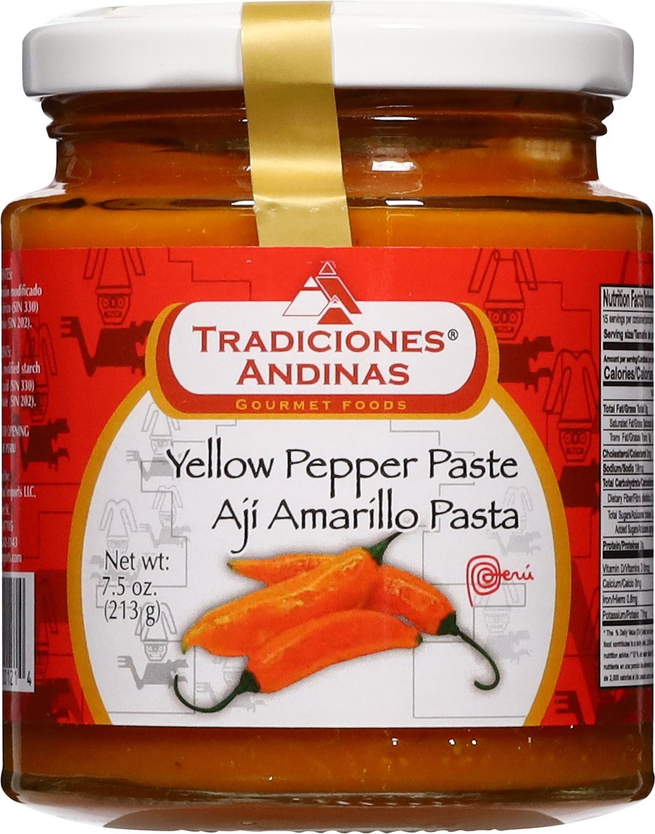 slide 13 of 14, Tradiciones Andinas Yellow Pepper Paste 7.5 oz, 7.5 oz