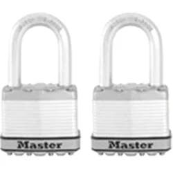 Master Lock Magnum Laminated Steel Padlock M5XTLF, 2 in, Pack of 2 - Keyed Alike
