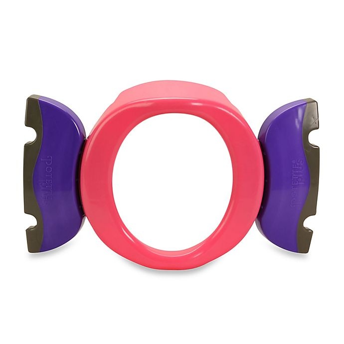 slide 5 of 5, Potette Plus 2-in-1 Travel Potty and Trainer Seat - Pink, 1 ct