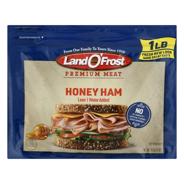 slide 1 of 4, Land O'Frost Land O' Frost Honey Ham, 16 oz