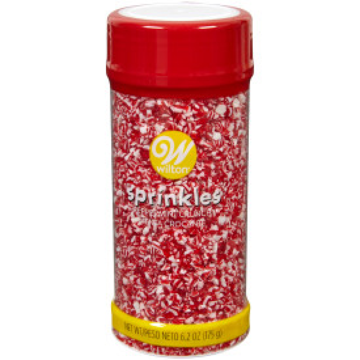 slide 1 of 5, Wilton Sprinkles Peppermint Crunch, 6.2 oz