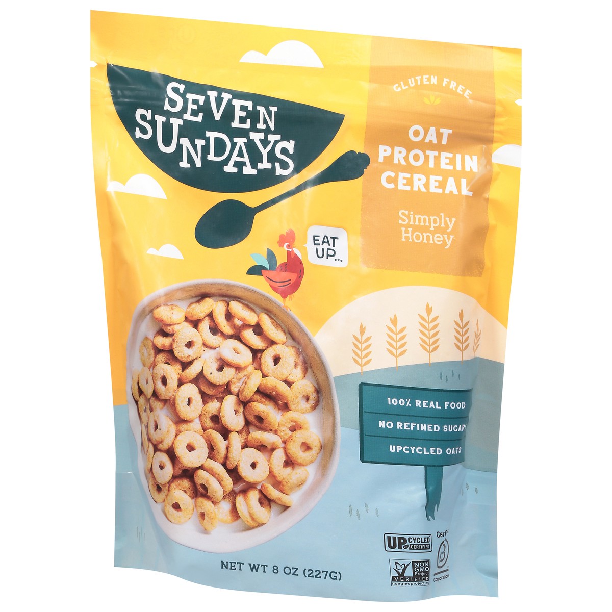 slide 4 of 13, Seven Sundays Simply Honey Oat Protein Cereal - 8 oz, 8 oz