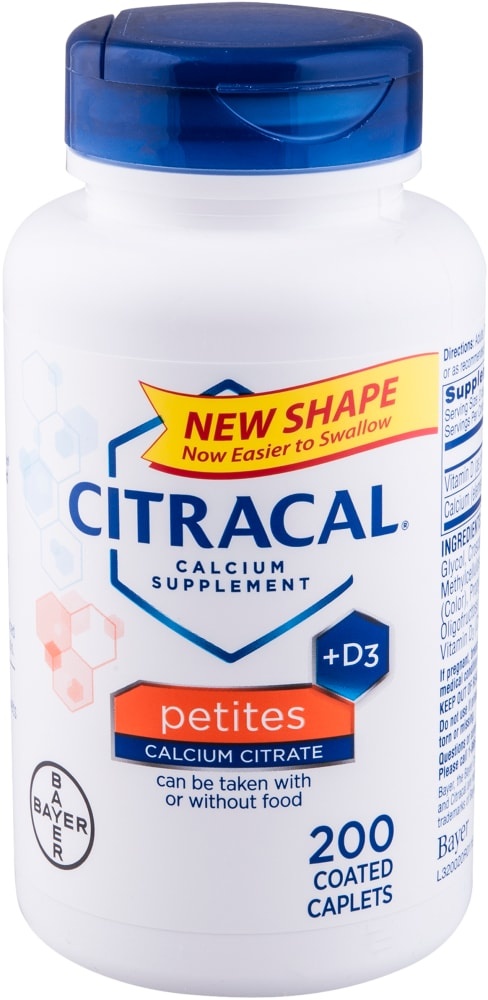 slide 1 of 1, Citracal Calcium With Vitamin D Coated Caplets, 230 ct