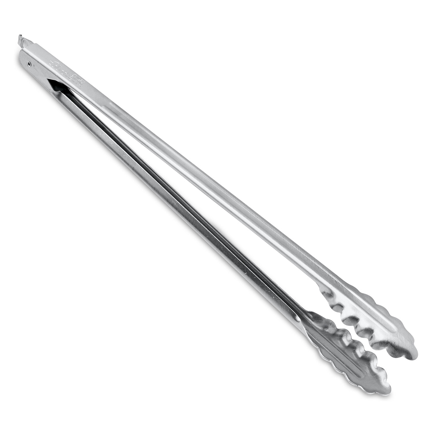 slide 1 of 1, Edlund Stainless Steel Tongs, 9 in