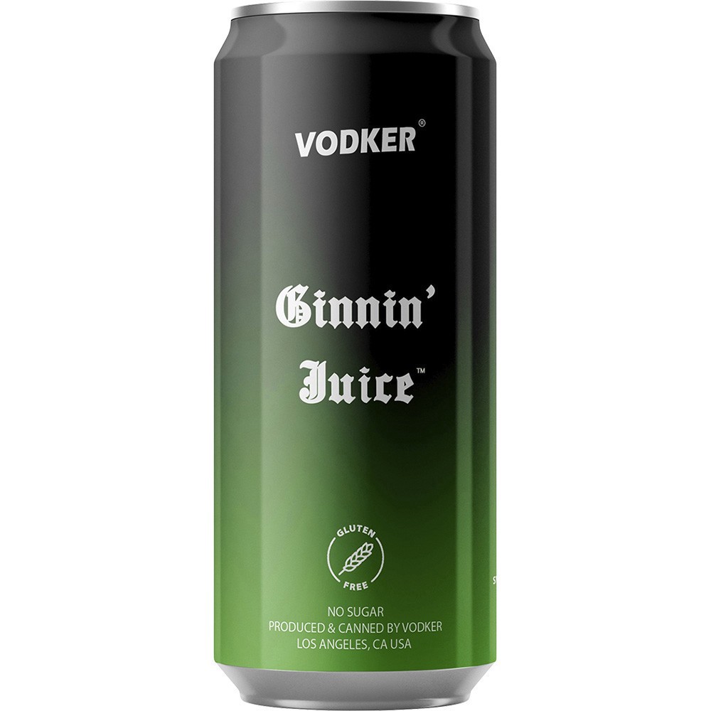 slide 1 of 1, Vodker Ginnin' Juice, 4 ct; 12 oz