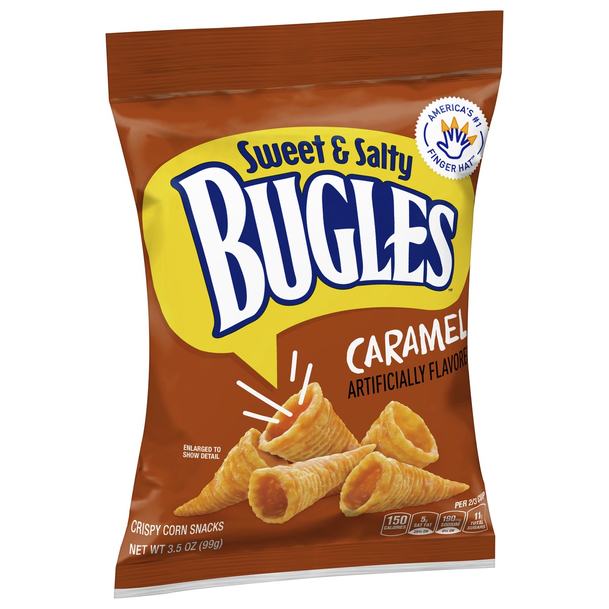 slide 5 of 9, Bugles Sweet And Salty, 3.5 oz