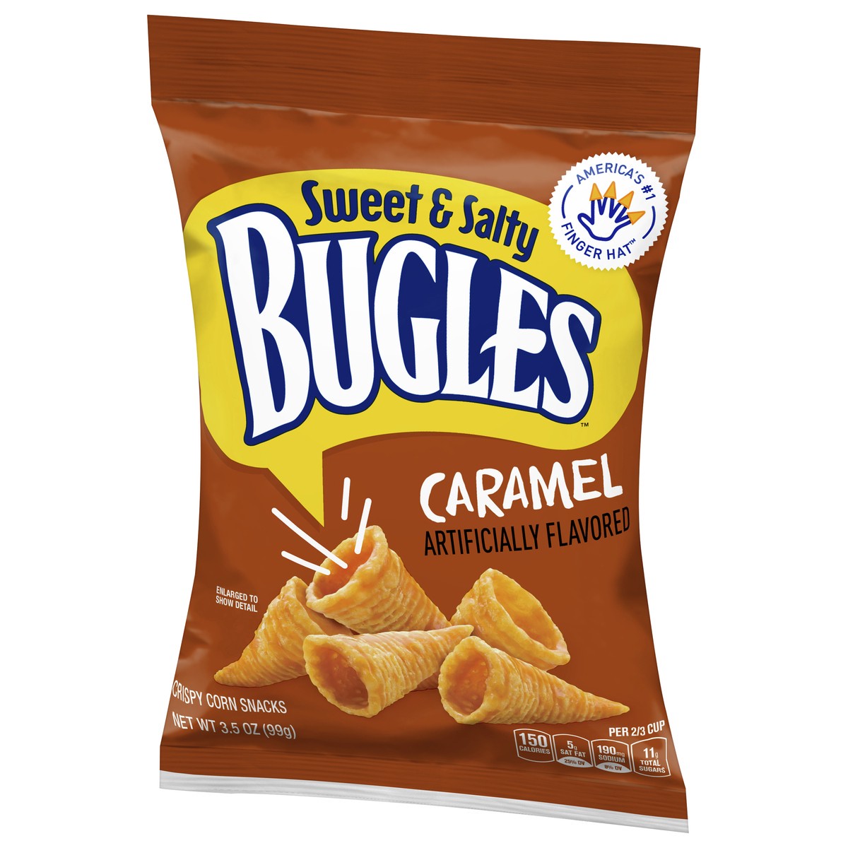 slide 8 of 9, Bugles Sweet And Salty, 3.5 oz