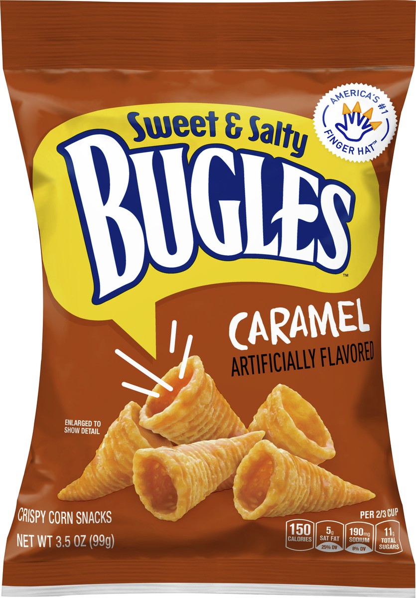 slide 4 of 9, Bugles Sweet And Salty, 3.5 oz