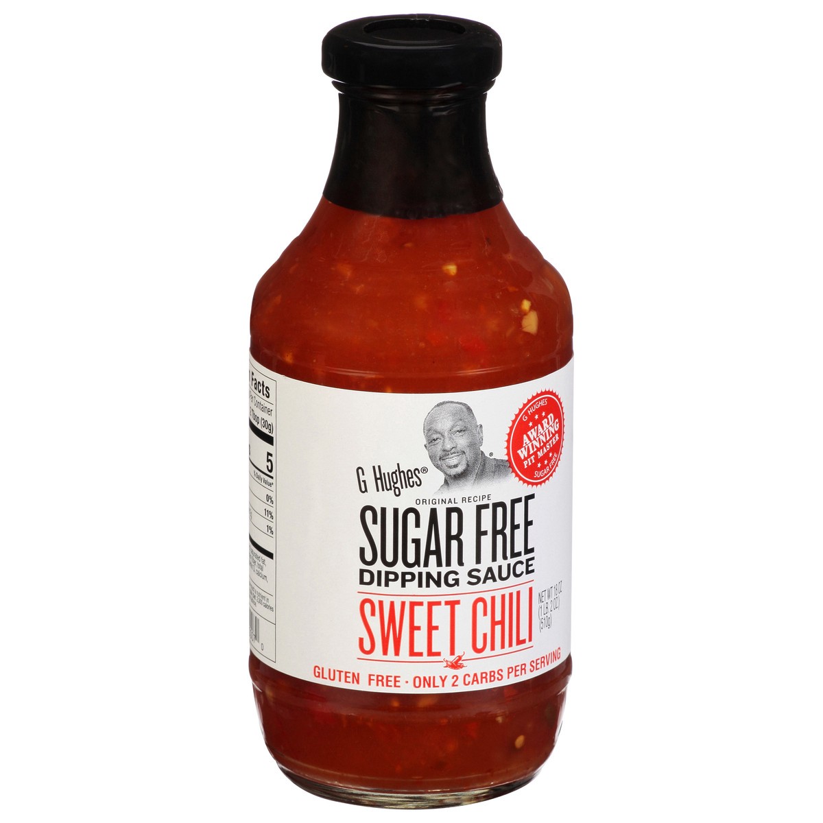 slide 2 of 9, G Hughes Sugar Free Sweet Chili Dipping Sauce 18 oz, 18 oz