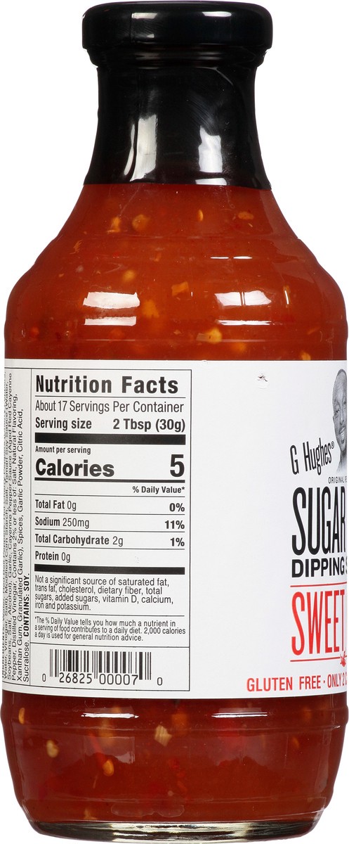slide 7 of 9, G Hughes Sugar Free Sweet Chili Dipping Sauce 18 oz, 18 oz