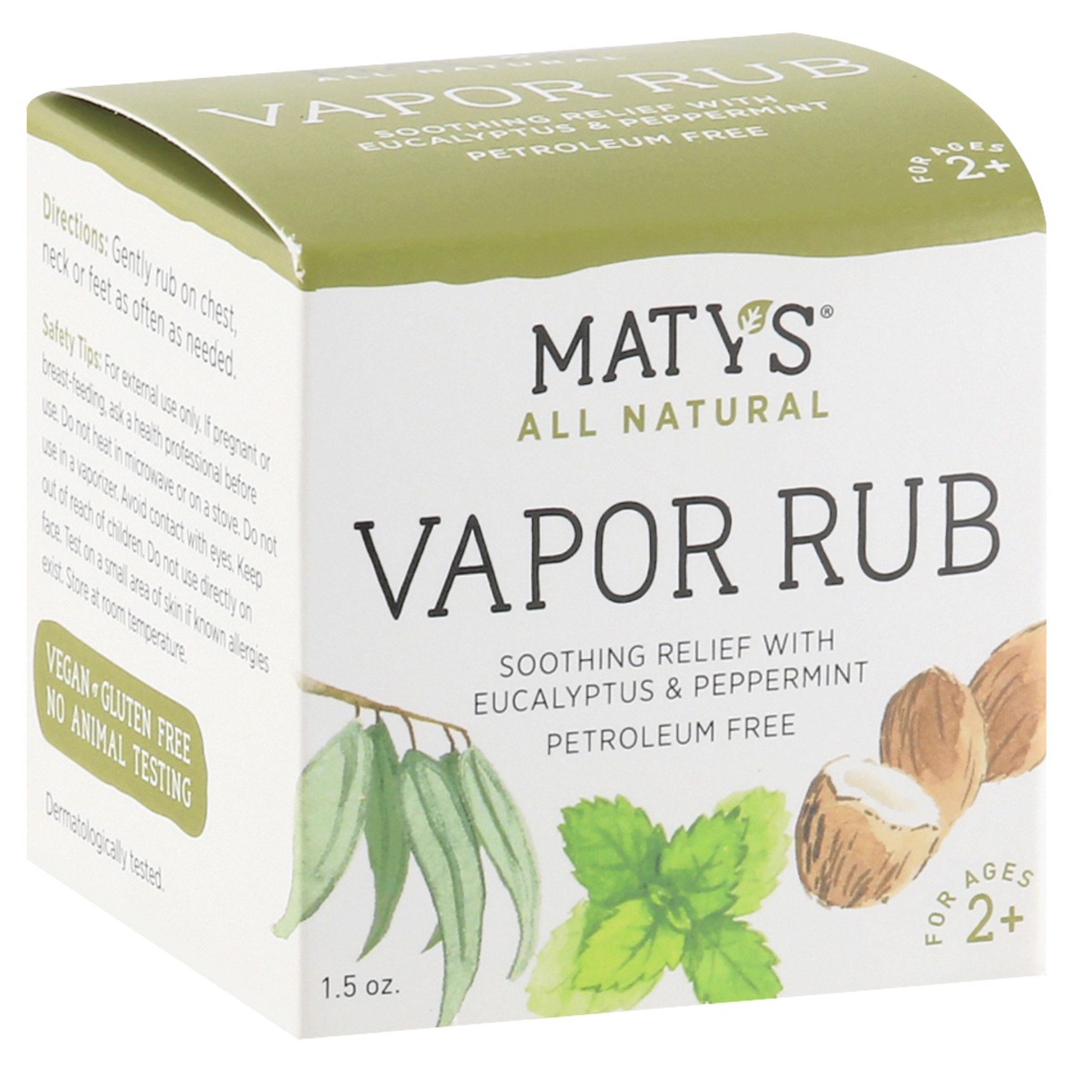 slide 7 of 9, Maty's All Natrl Vapor Rub, 1.5 oz