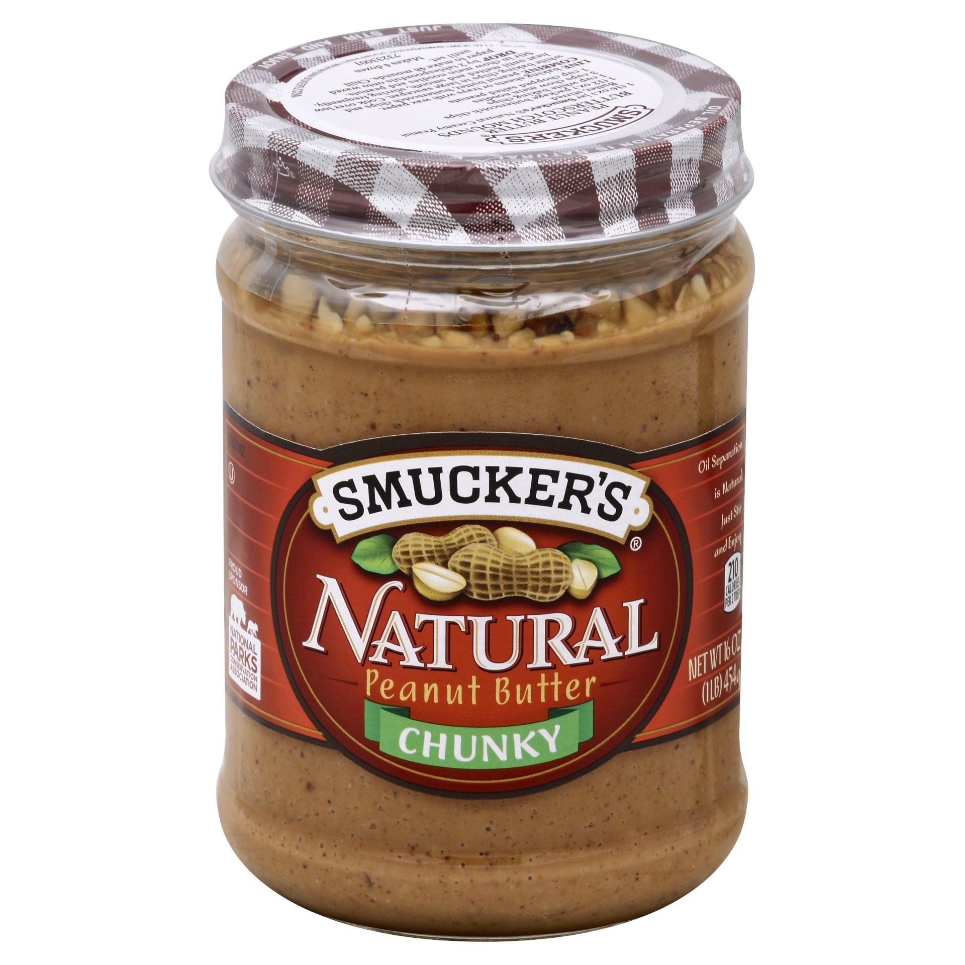 Smucker's Natural Chunky Peanut Butter 16 oz | Shipt