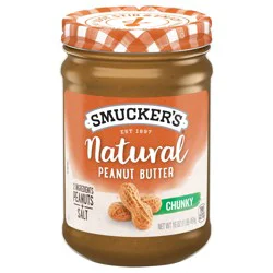 Smucker's Smucker’s Natural Chunky Peanut Butter, 16 Oz. Jar