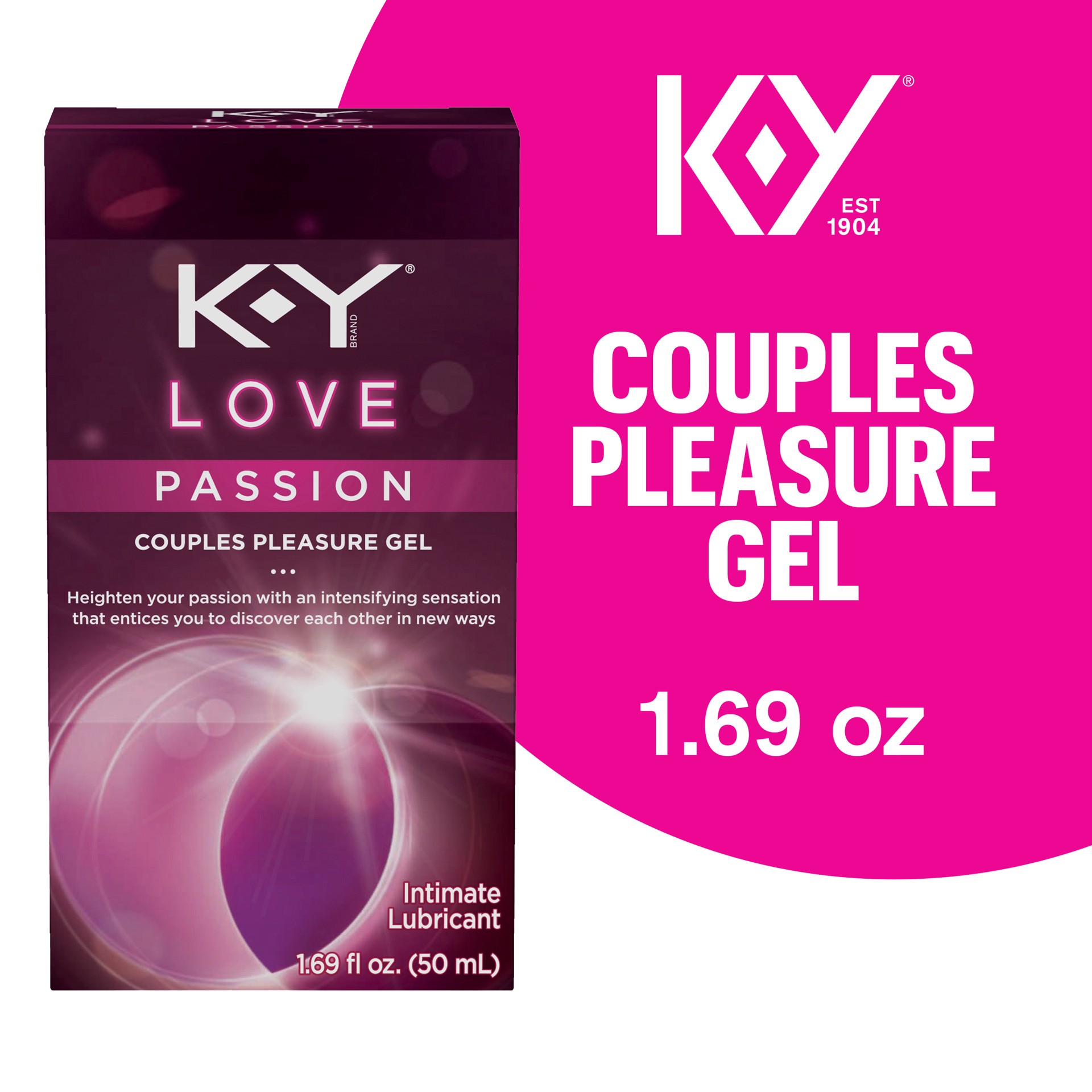 slide 1 of 10, K-Y Love Water-based Lubricant, 1.69 oz., Personal Lube For Women That Will Bring Tingling Sensations, 1.69 oz