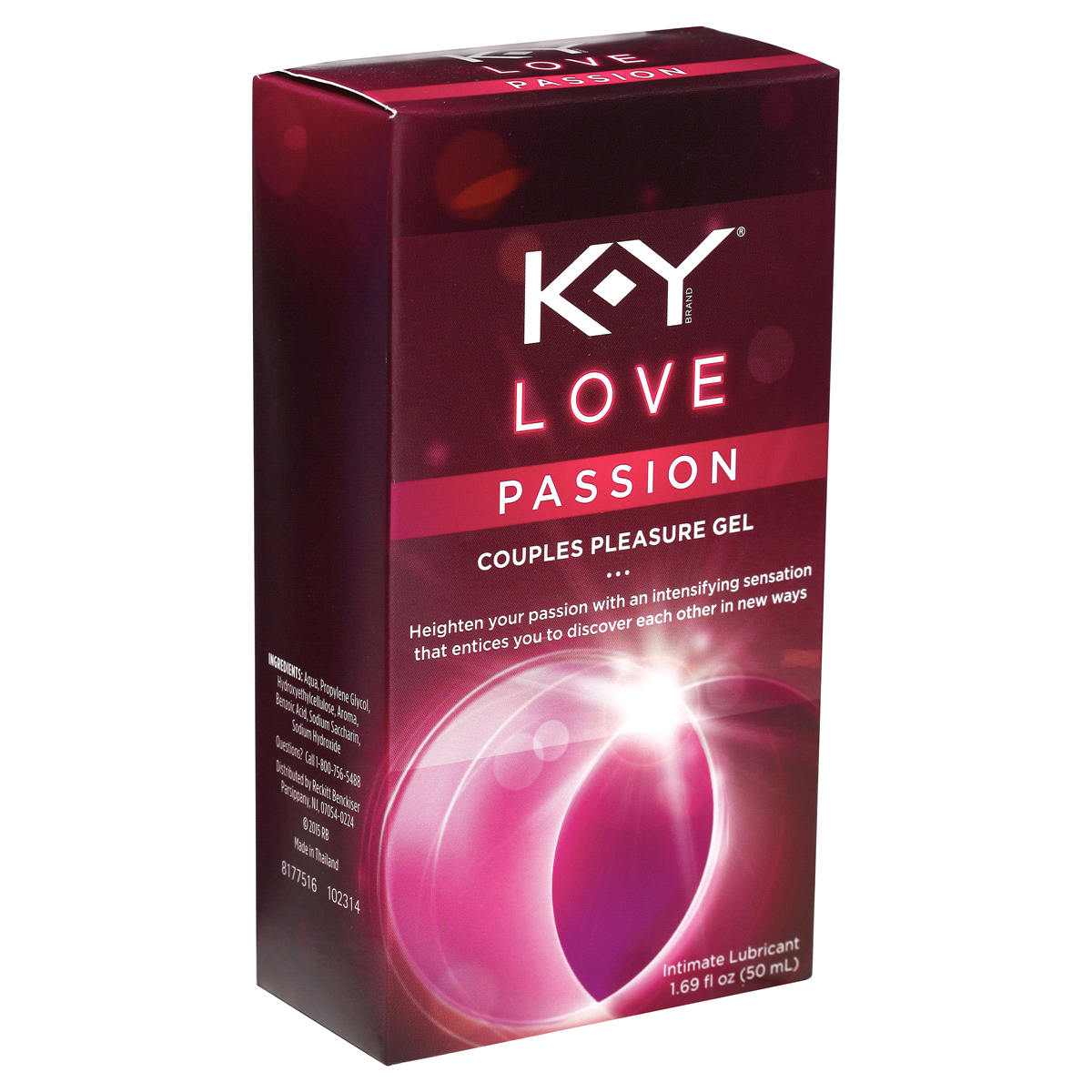 slide 9 of 10, K-Y Love Water-based Lubricant, 1.69 oz., Personal Lube For Women That Will Bring Tingling Sensations, 1.69 oz