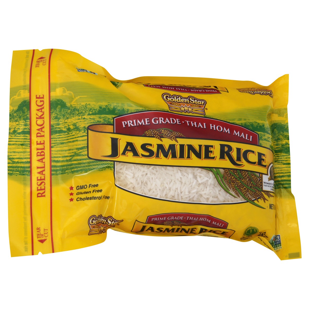 slide 2 of 9, Golden Star Prime Grade Jasmine Rice 2 lb, 2 lb