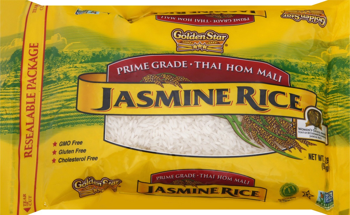 slide 6 of 9, Golden Star Prime Grade Jasmine Rice 2 lb, 2 lb