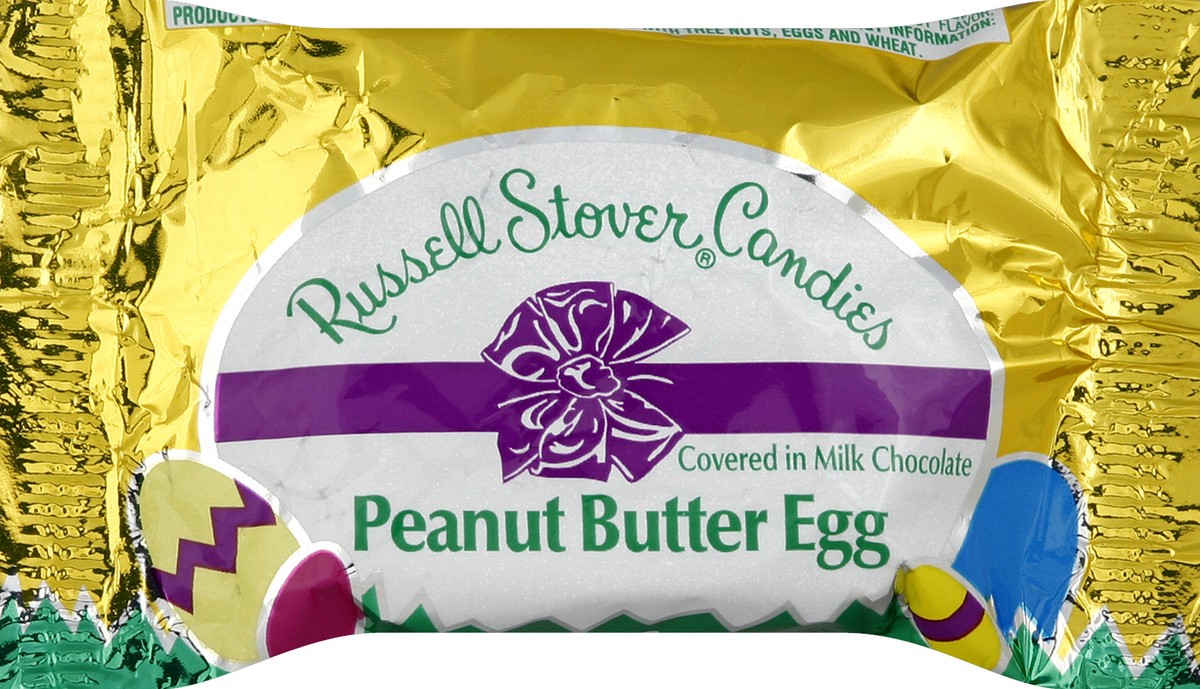 slide 5 of 5, Russell Stover Easter Milk Chocolate Peanut Butter Egg, 1 oz