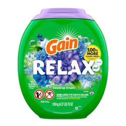Gain Flings Relax Laundry Detergent - 45ct