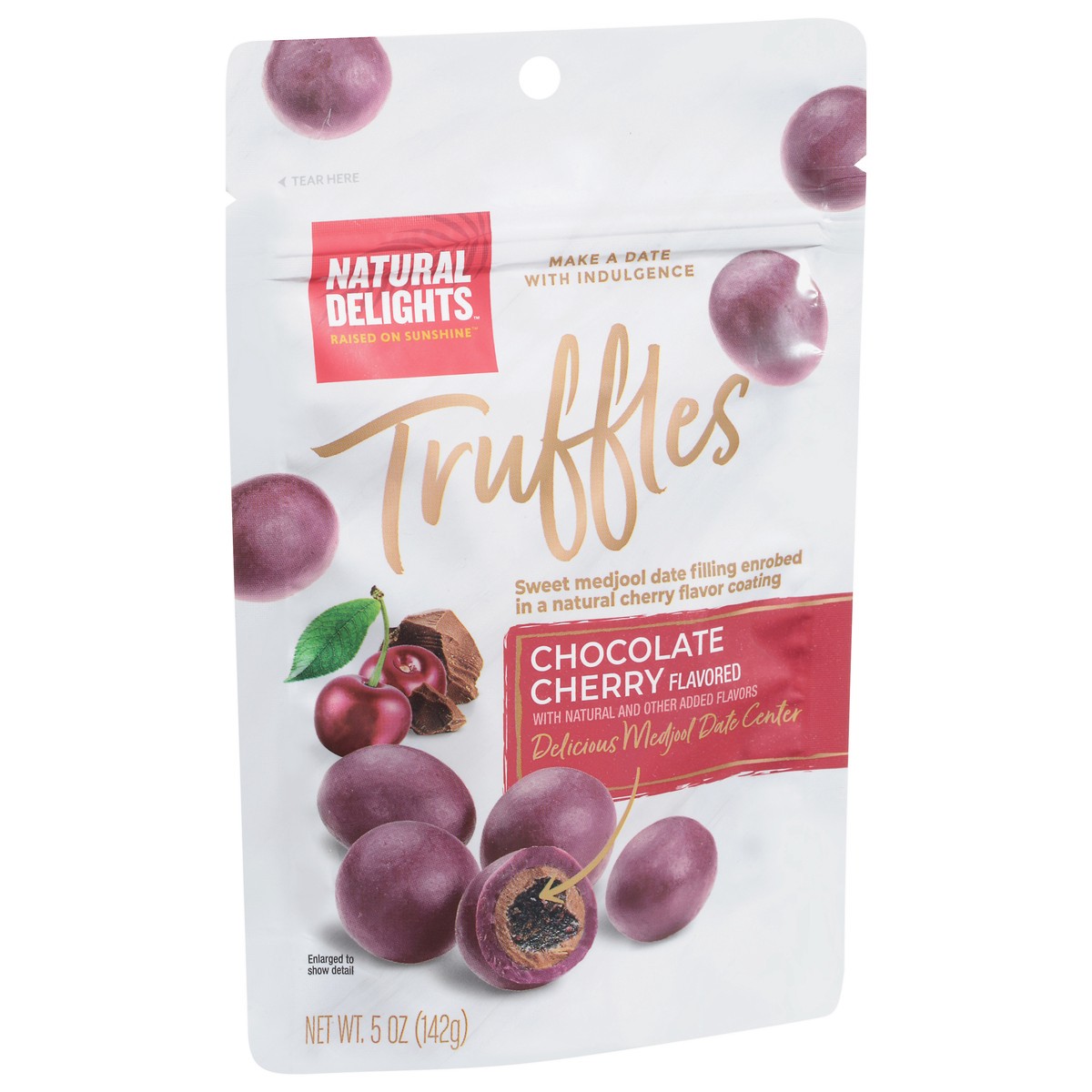 slide 2 of 9, Natural Delights Chocolate Cherry, 5 oz