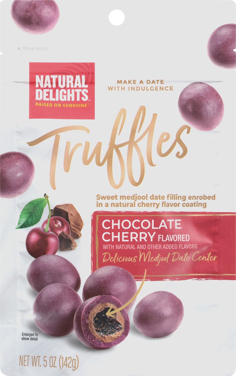 slide 6 of 9, Natural Delights Chocolate Cherry, 5 oz