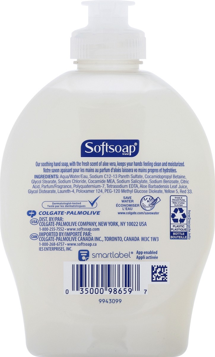 slide 3 of 10, Softsoap Soothing Clean Moisturizing Aloe Vera Fresh Scent Hand Soap 7.5 oz, 7.5 oz