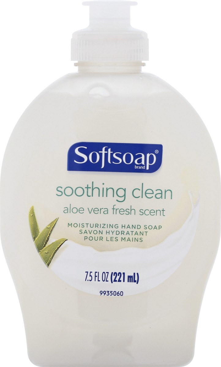 slide 1 of 10, Softsoap Soothing Clean Moisturizing Aloe Vera Fresh Scent Hand Soap 7.5 oz, 7.5 oz