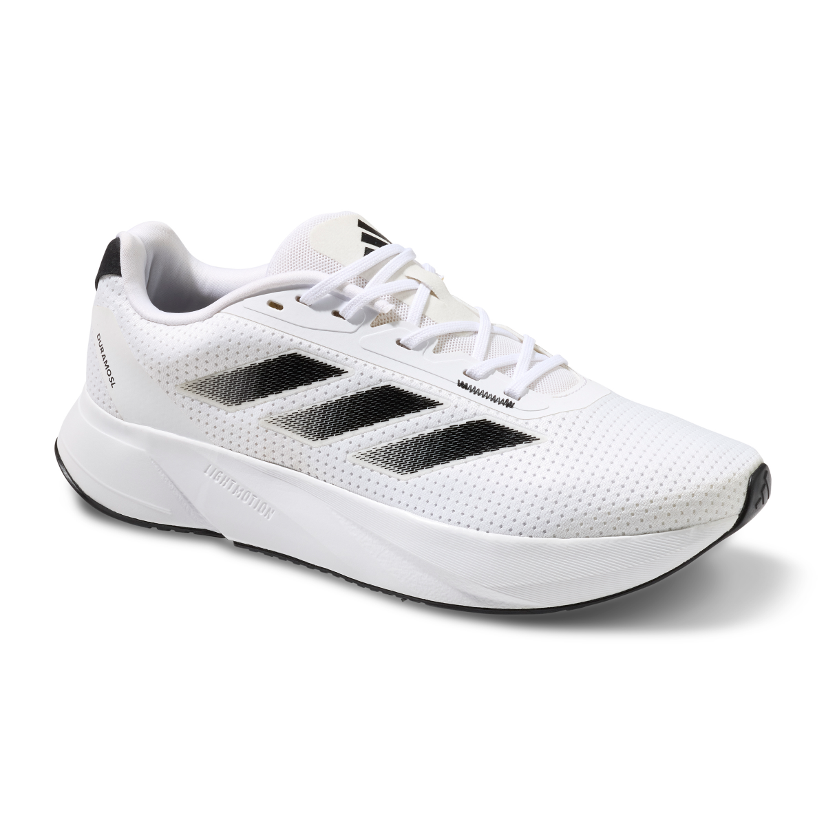 slide 1 of 6, Adidas Men's Duramo, White 8, 1 ct