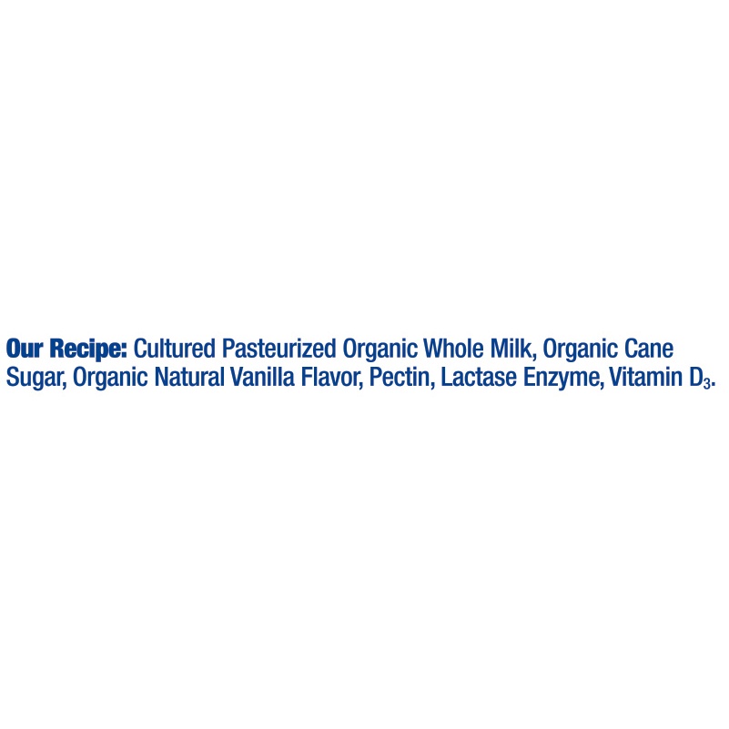 slide 6 of 6, Stonyfield Organic Whole Milk Probiotic Yogurt, Vanilla, 32 oz