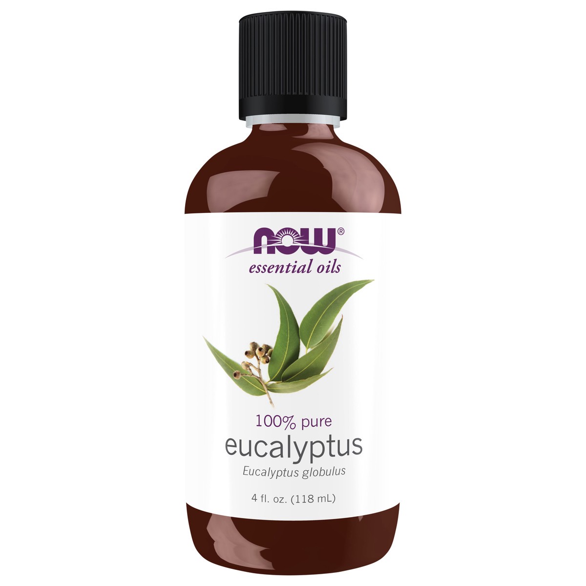 slide 1 of 4, NOW Eucalyptus Globulus Oil - 4 fl. oz., 4 oz