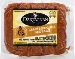D'Artagnan Lamb Merguez Sausage