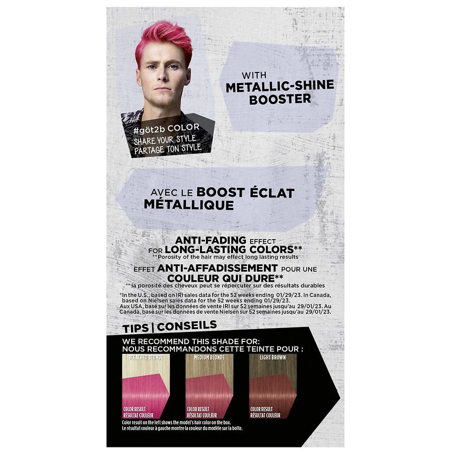 slide 4 of 5, göt2b Metallic Passion Permanent Hair Color, 1 ct