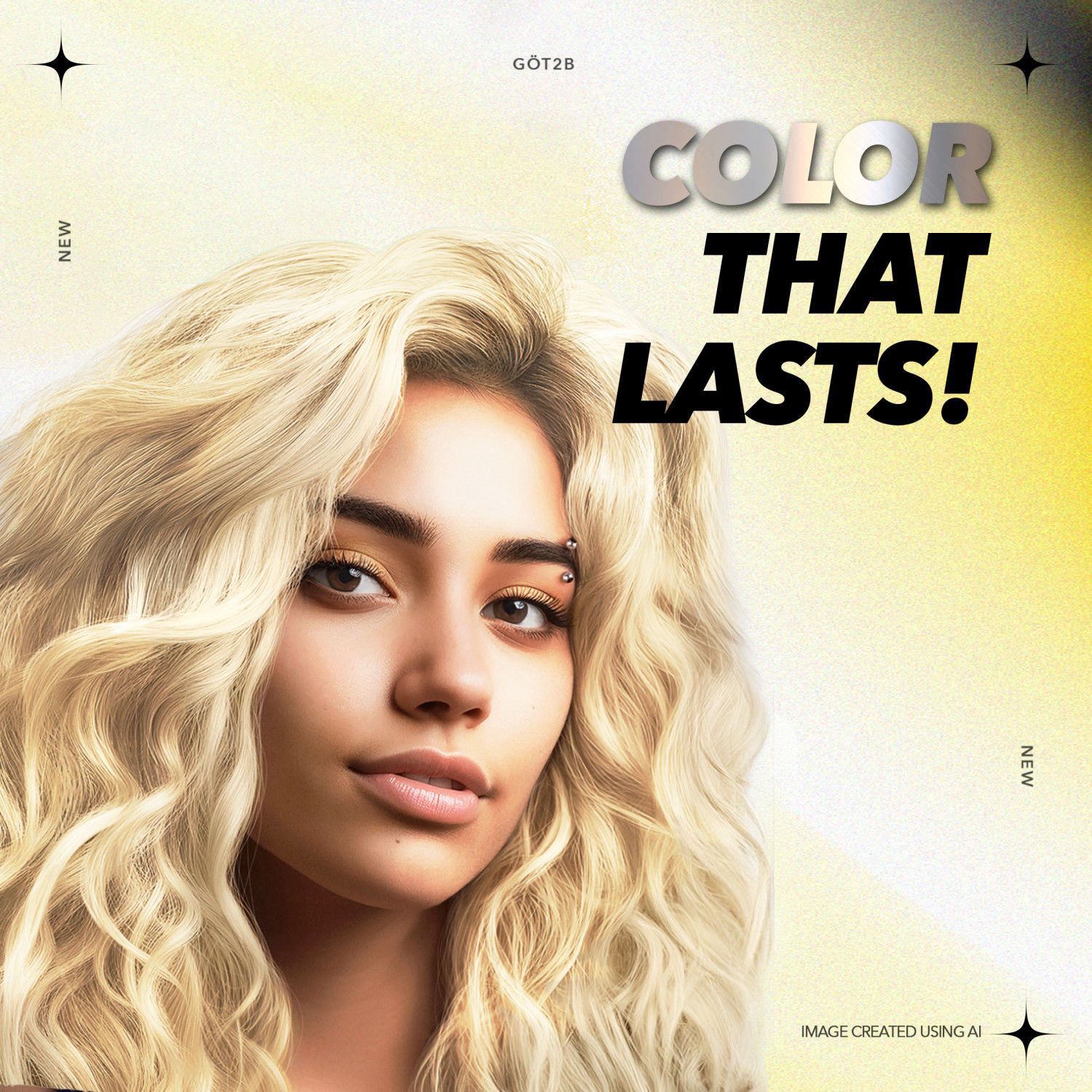 slide 2 of 9, göt2b Color Hi Lift Platinum Blonde, 1.69 oz