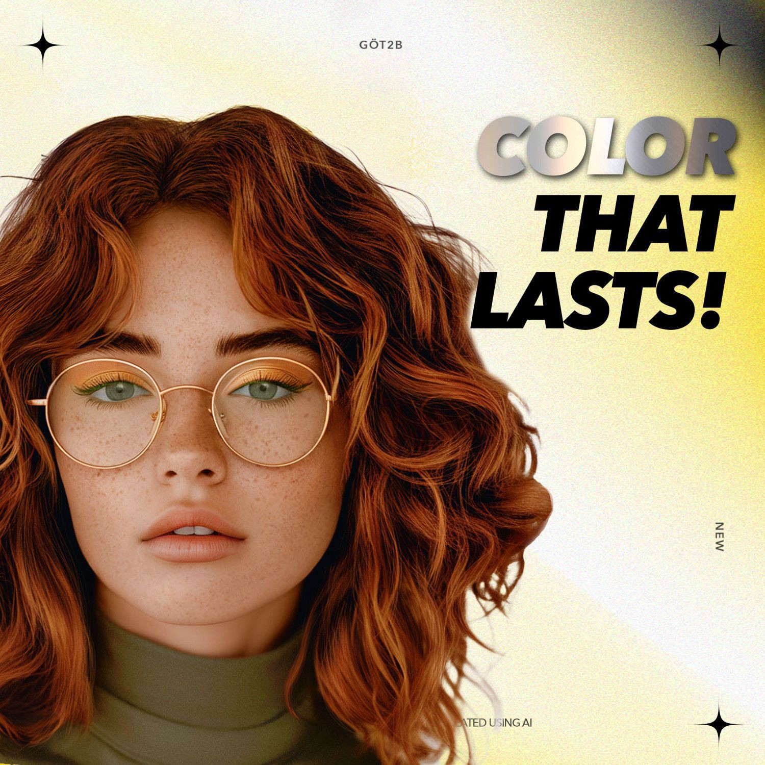 slide 2 of 9, göt2b Metallics Bronzed Copper Permanent Hair Color 1 Each, 22 oz