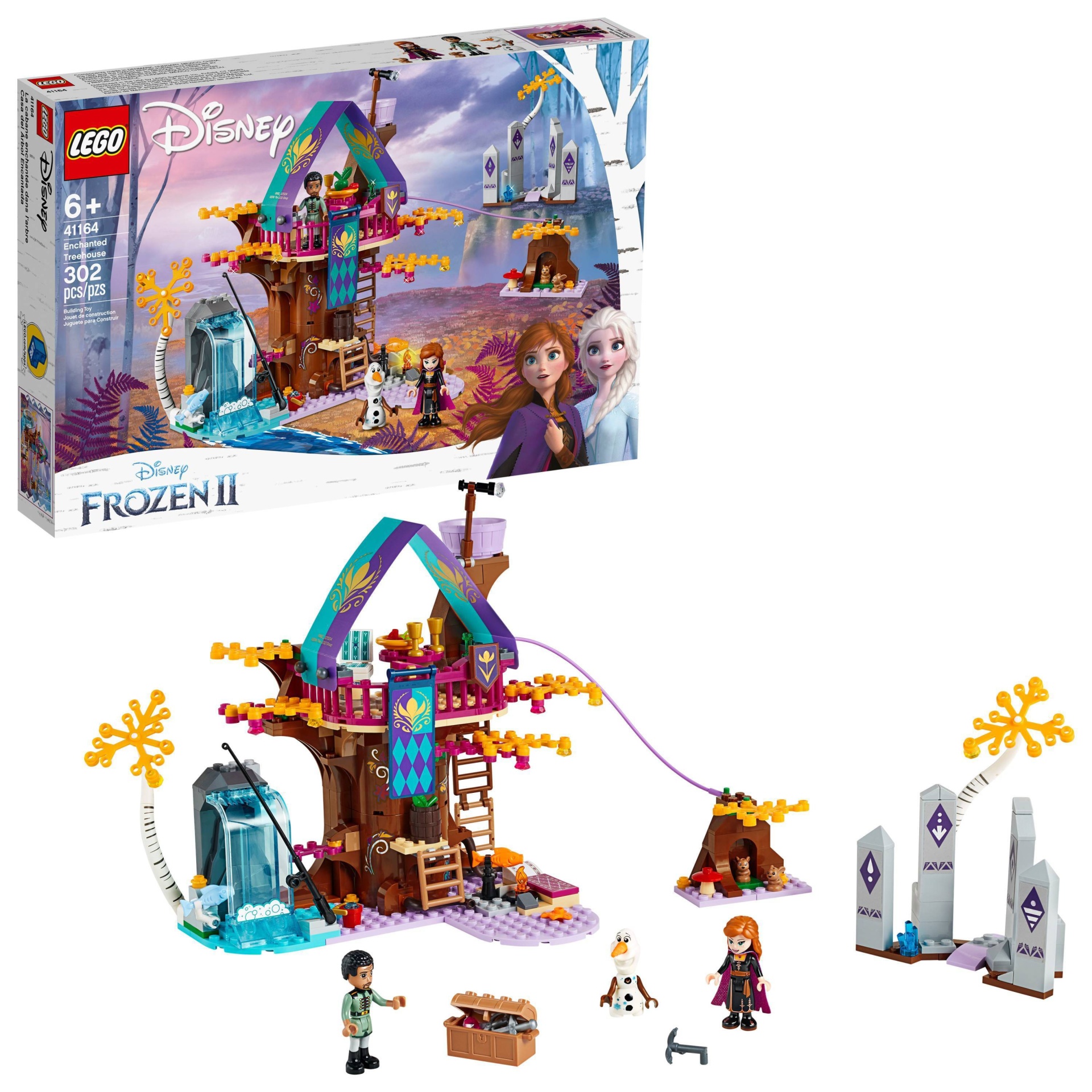 slide 1 of 1, LEGO Disney Frozen 2 Enchanted Treehouse, 1 ct