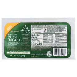 Maple Leaf Farms Boneless All Natural Honey Orange Duck Breast 5 oz