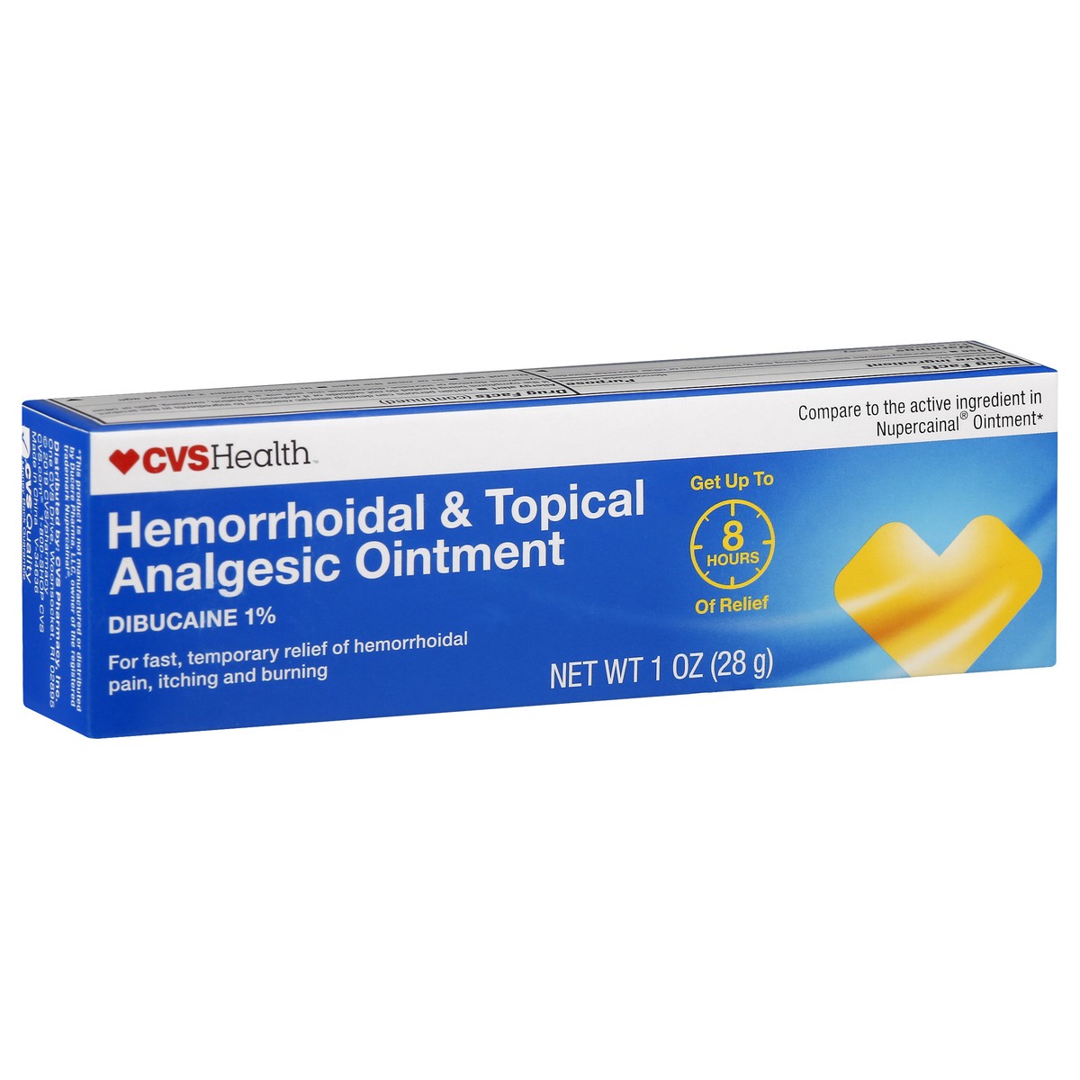 slide 9 of 11, CVS Health Hemorrhoidal And Topical Analgesic Ointment, 1 Oz, 1 oz