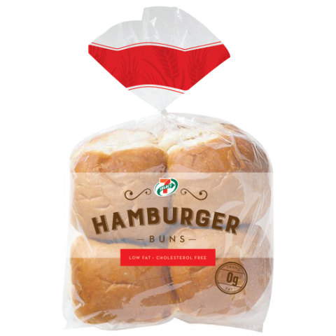 slide 1 of 1, 7-Select Hamburger Buns, 1 ct