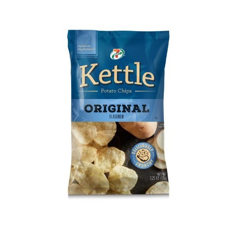 slide 1 of 1, 7-Select 7 Select Kettle Original Potato Chips, 2.5 oz