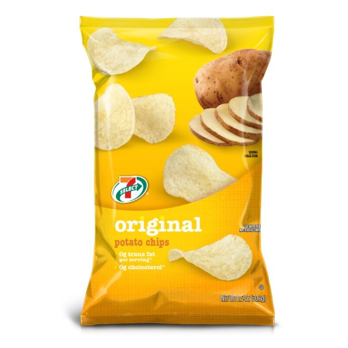 slide 1 of 1, 7-Select 7 Select Original Potato Chips, 5.5 oz