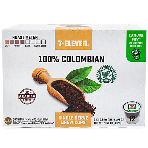 slide 1 of 1, 7-Eleven 100% Colombian Capsule, 1 ct