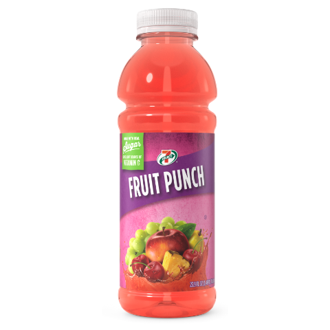 slide 1 of 1, 7-Select Fruit Punch Juice, 23.9 oz