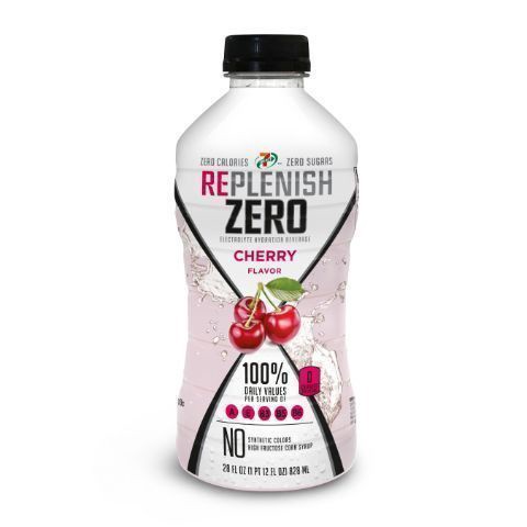 slide 1 of 1, 7-Select Replenish Zero Cherry, 28 oz