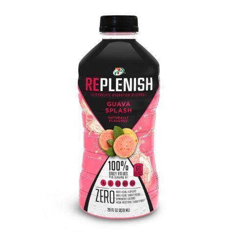 slide 1 of 1, 7-Select Replenish Guava Splash, 28 oz